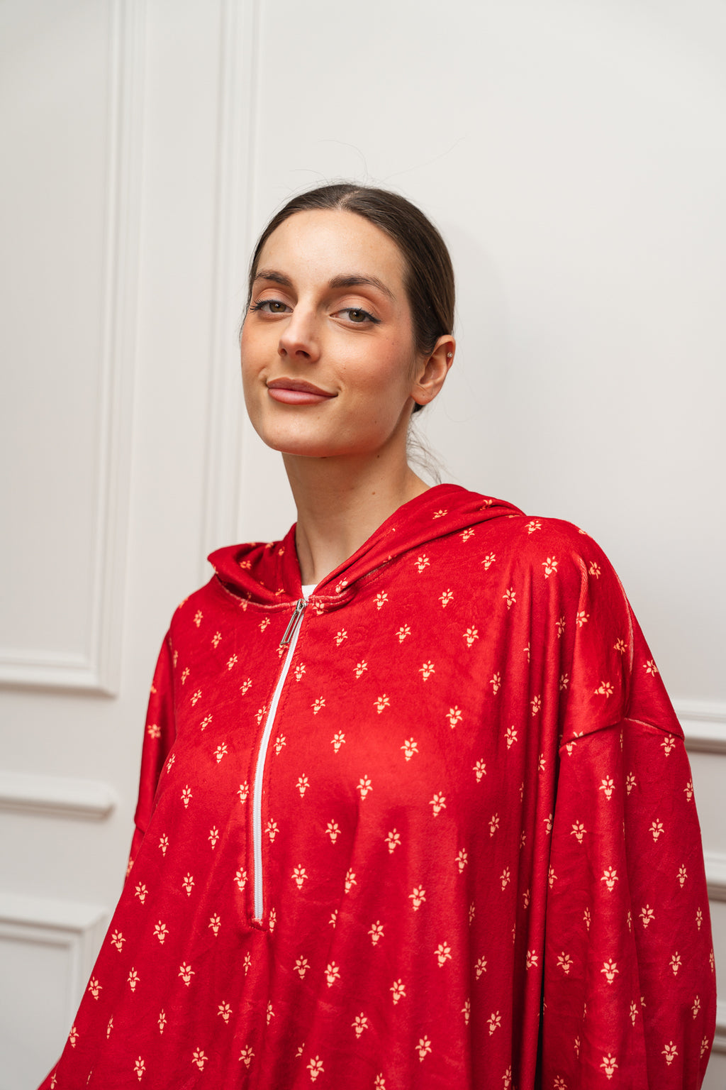 Red Printed Monk