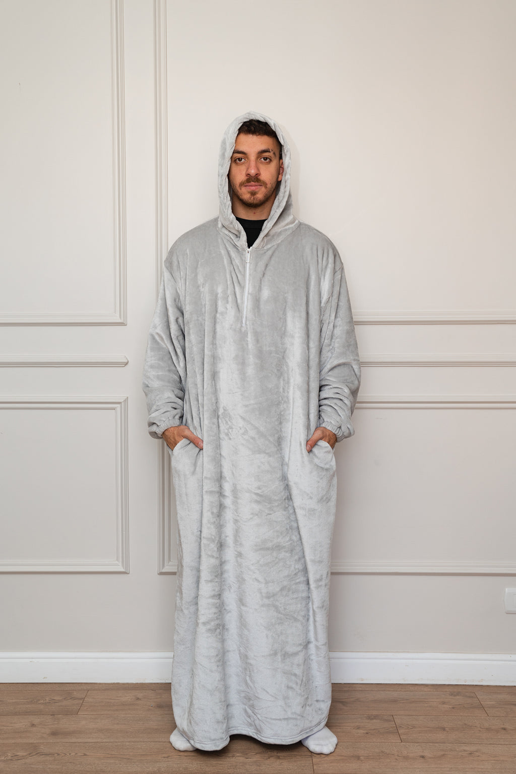 Gray Blanket Monk