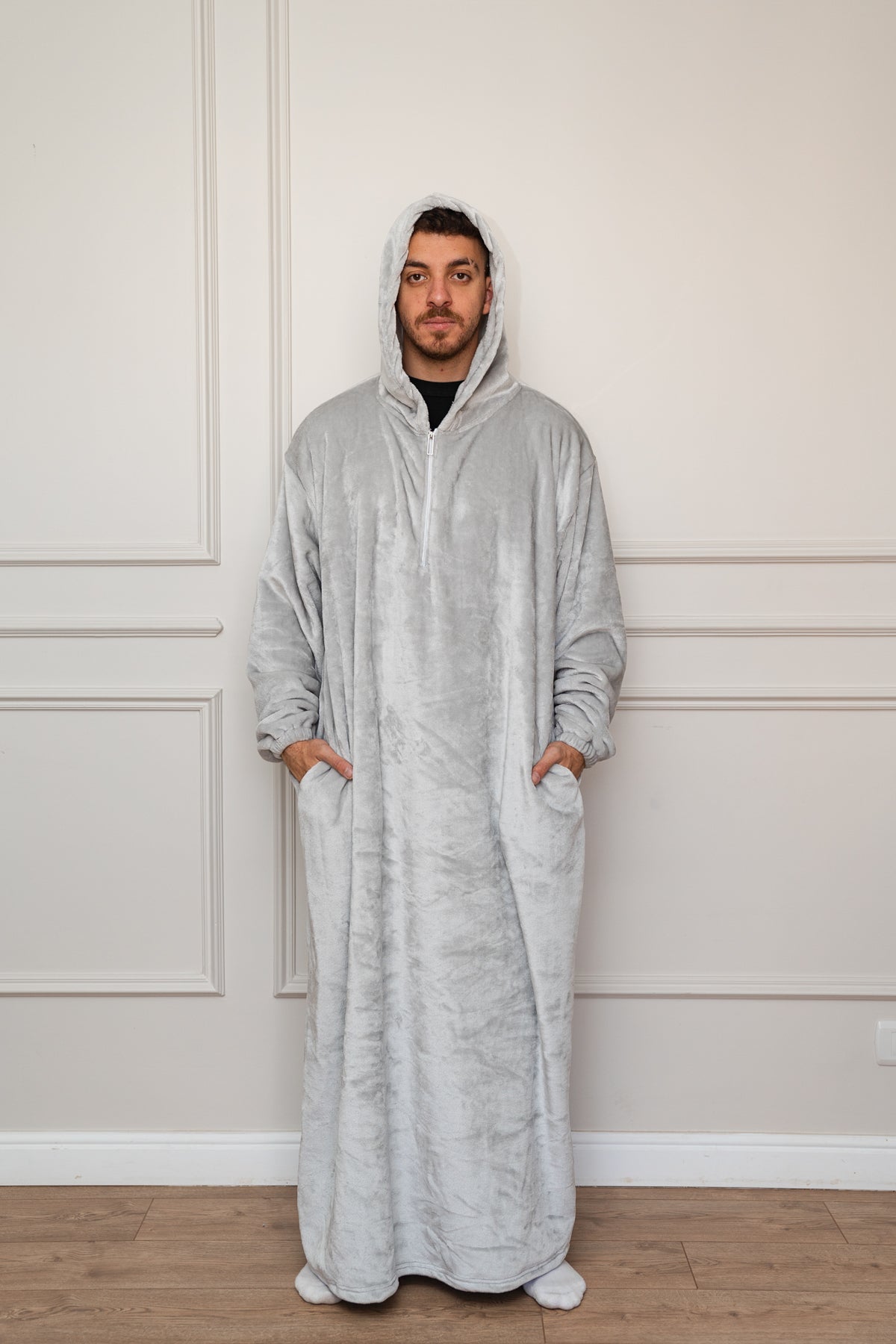 Gray Blanket Monk