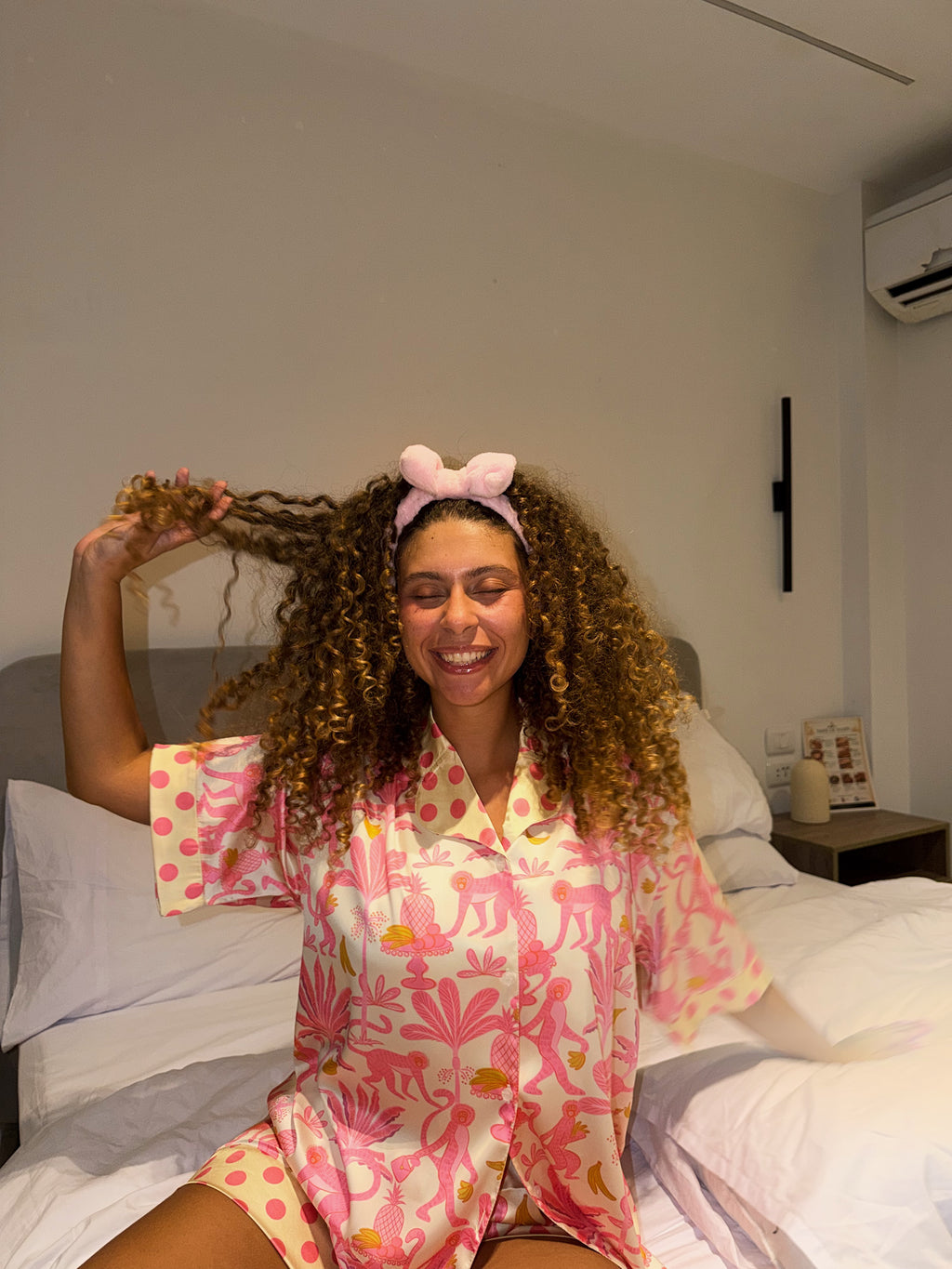Monkeys Forest Oversized PJ Shorts