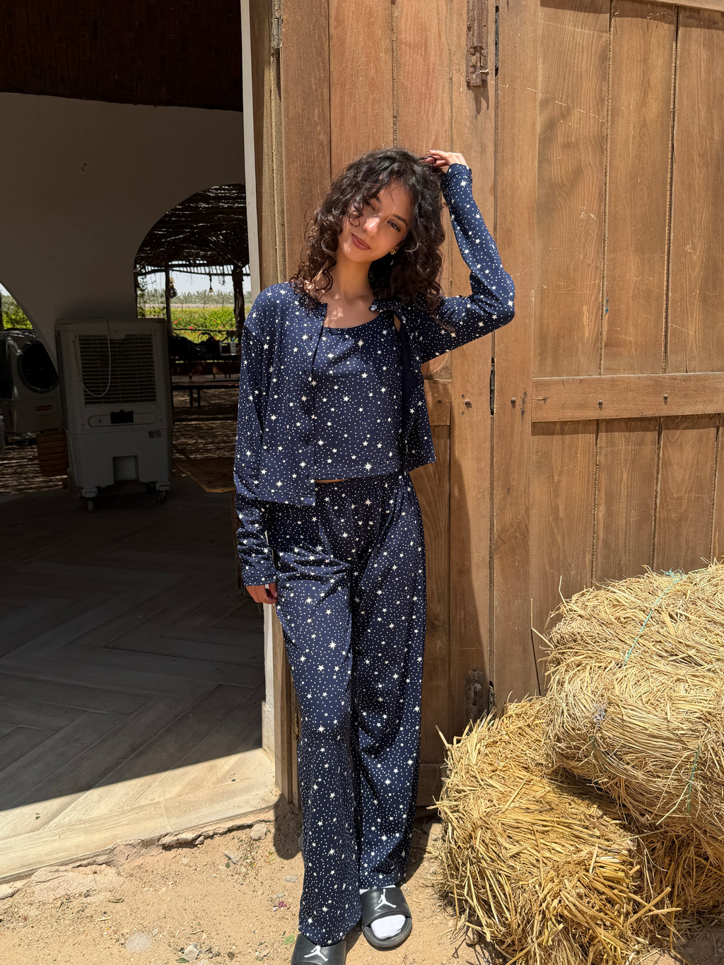 Stars PJ 3 Pieces Set Navy