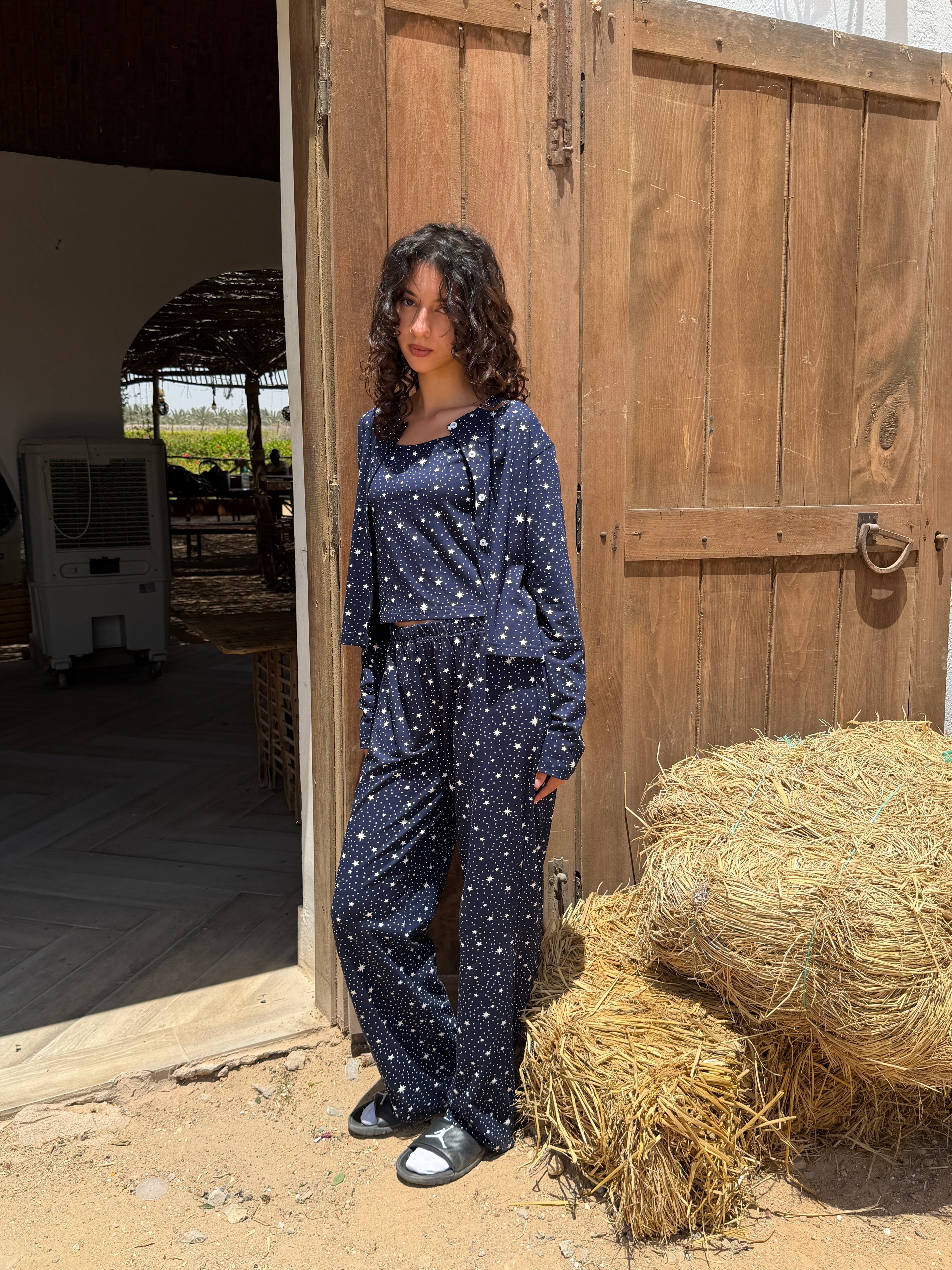 Stars PJ 3 Pieces Set Navy