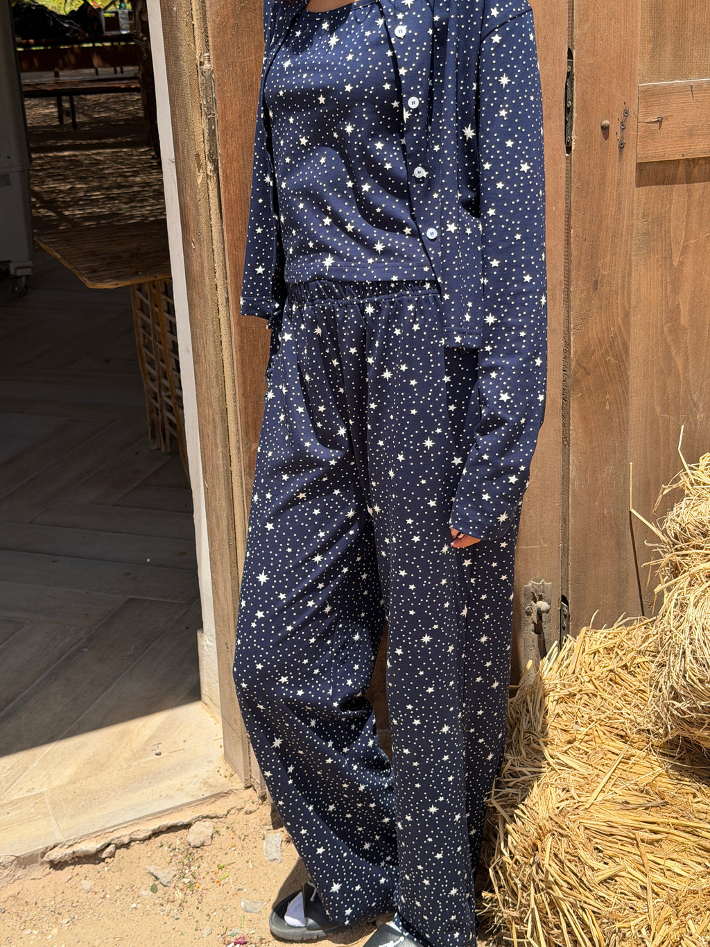 Stars PJ 3 Pieces Set Navy