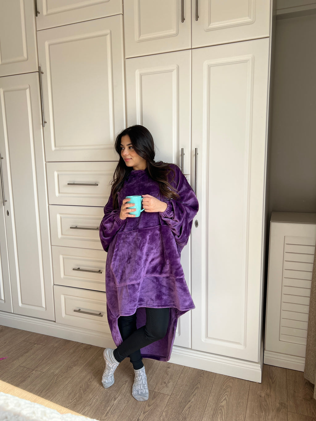 Purple Blanket Hoodie